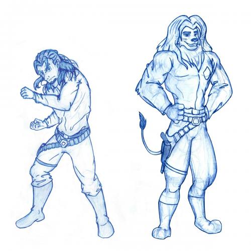 Cyril - Human and Lion
